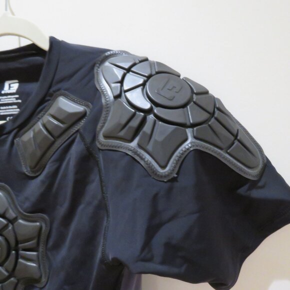 G-FORM PRO-X Compression Shirt in Charcoal Black Motorcycle Sport Biking Skiing - Picture 7 of 15